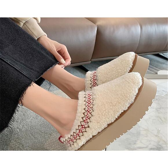 Womans platform slippers - Picture 2 of 8